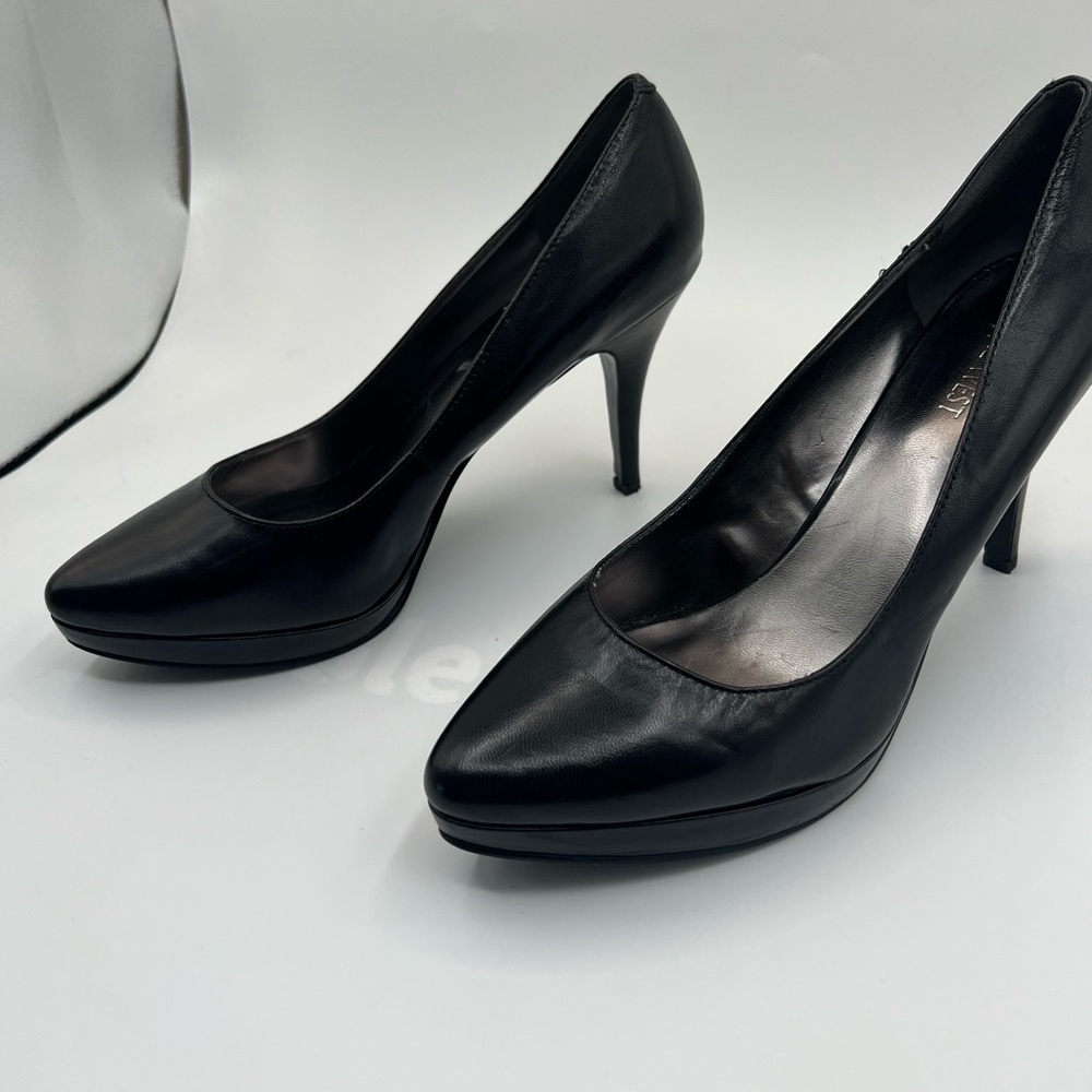 🖤 Nine West Classic Black 4” Platform Heels - Picture 3 of 13
